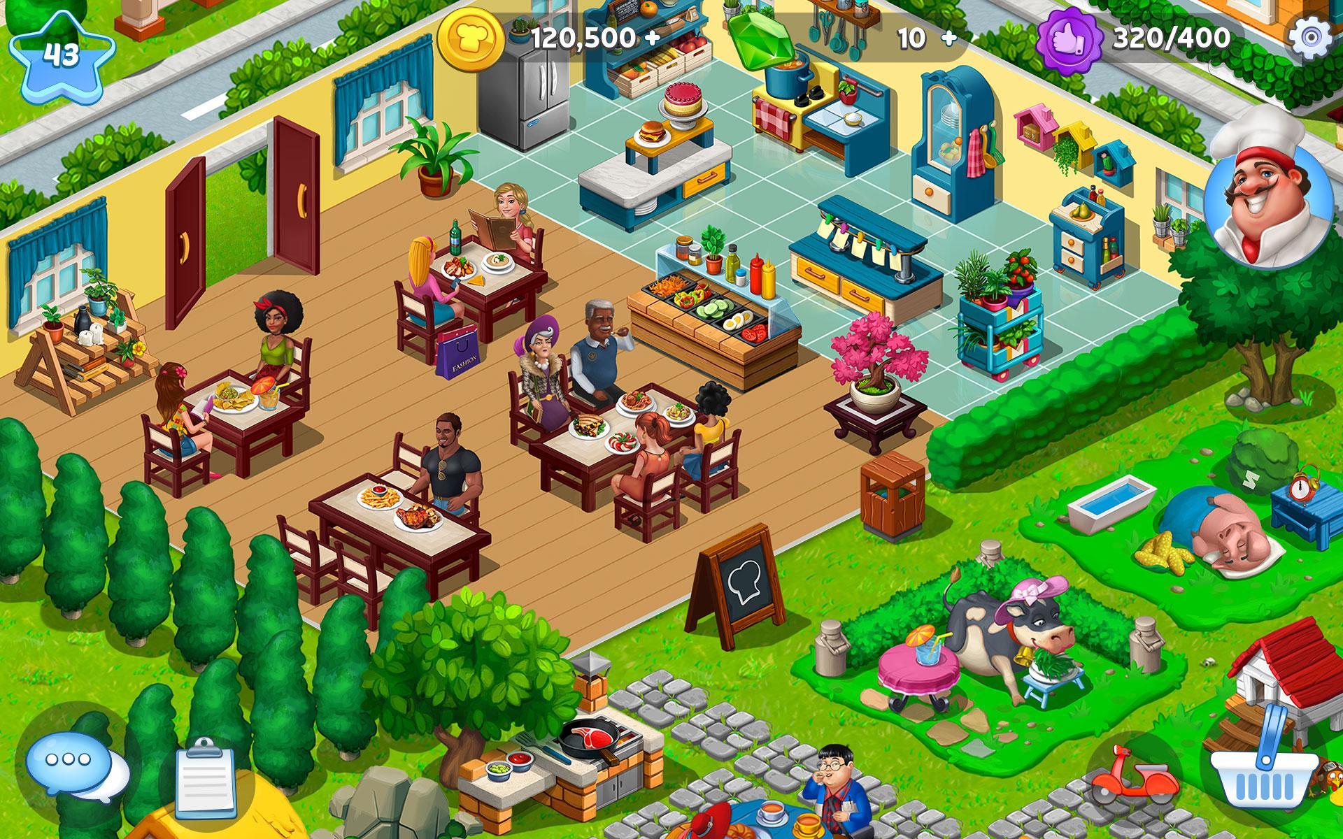 Captura de Tela do Jogo ChefDom: Cooking Simulation