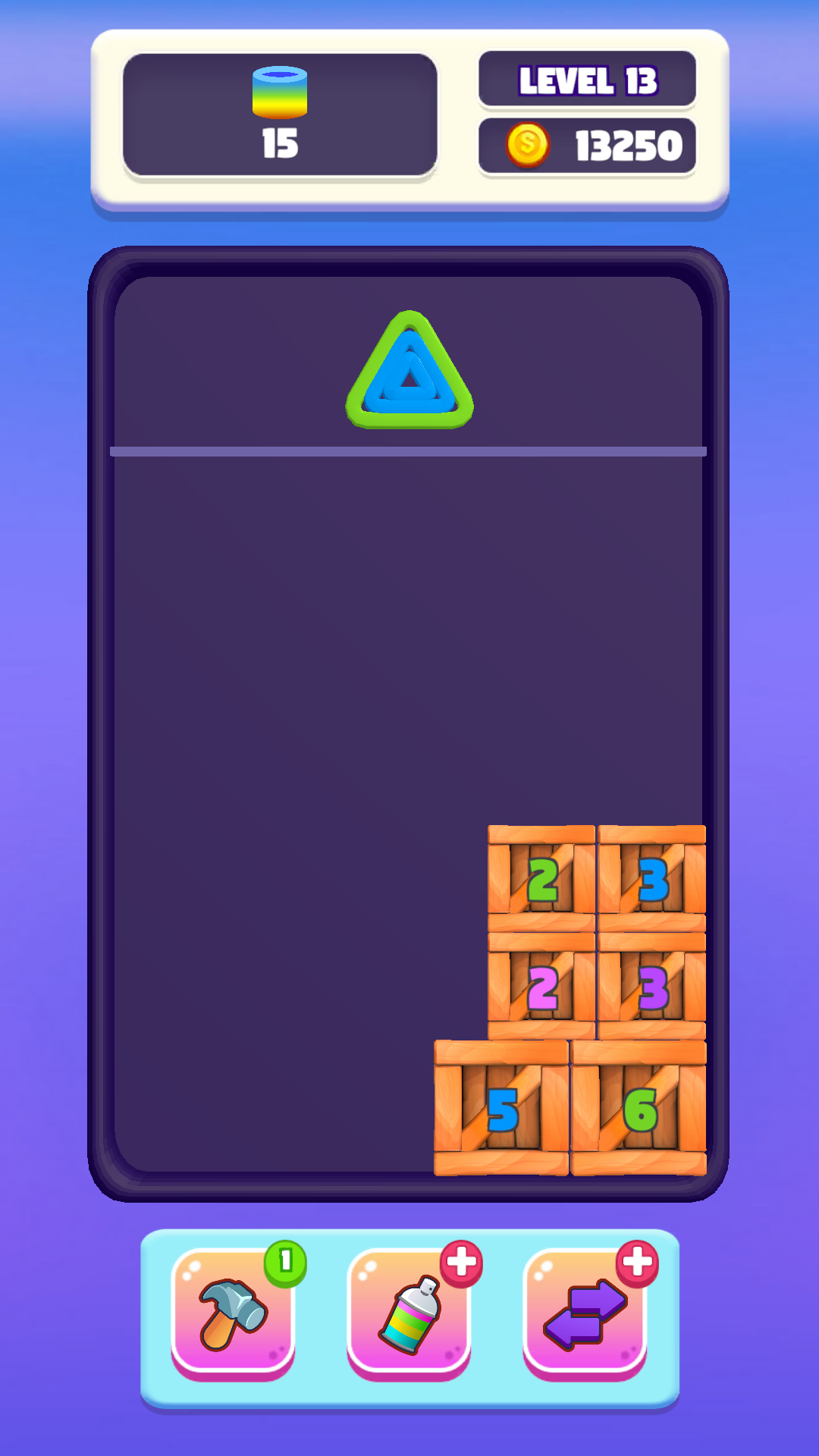 Roll Sort Game Screenshot