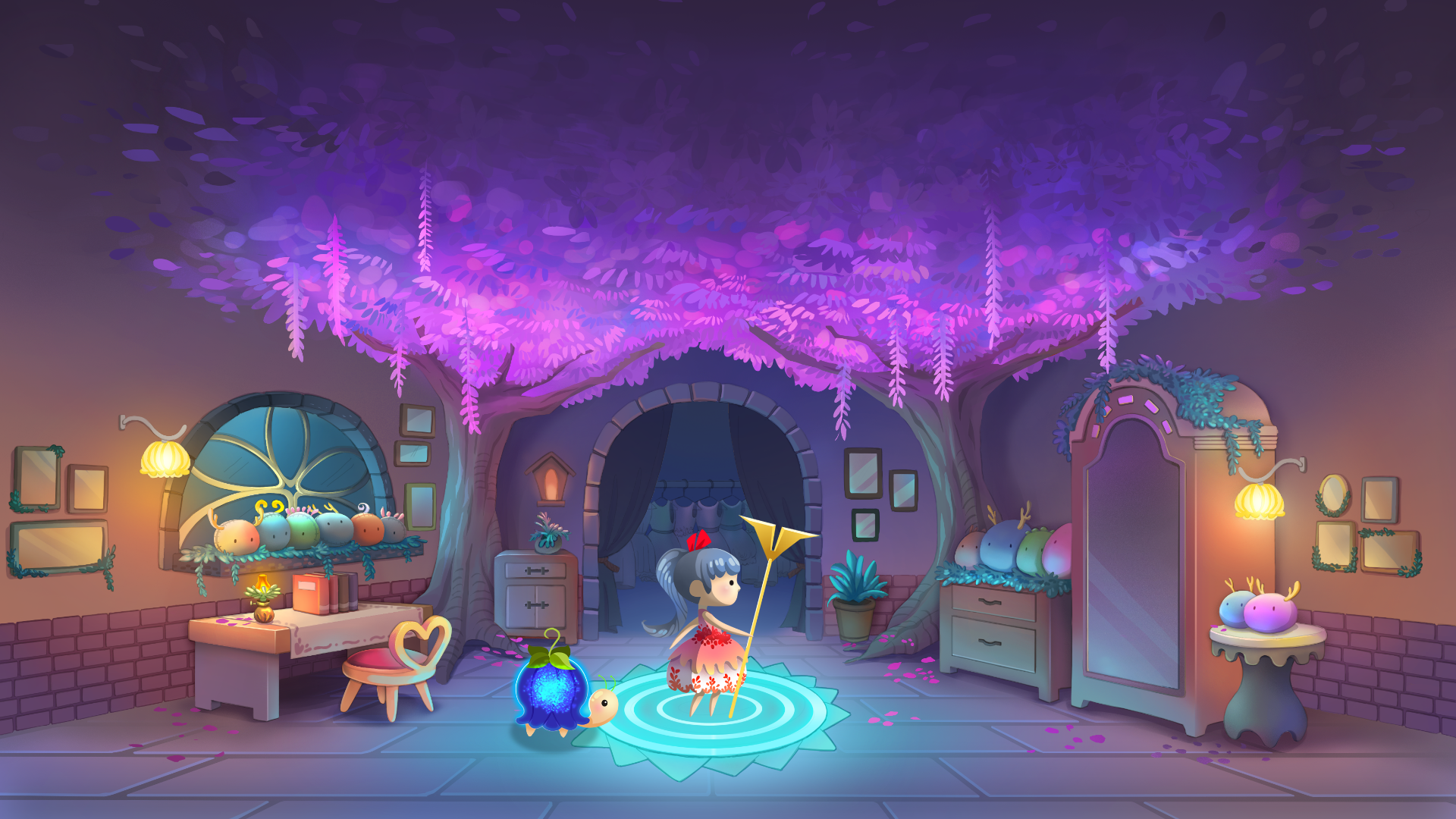 Light a Way: Tap Tap Fairytale Game Screenshot