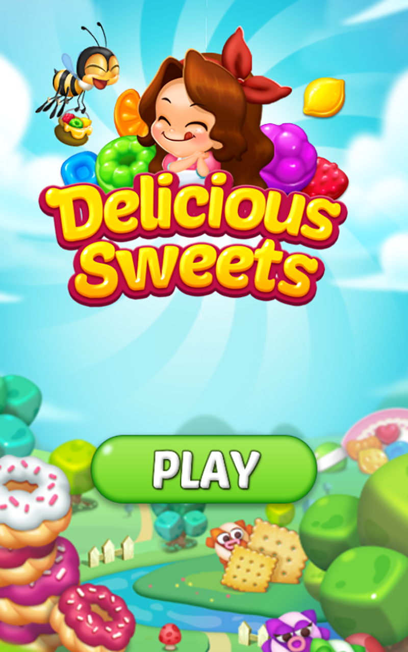 Delicious Sweets: Fruity Candy Game Screenshot