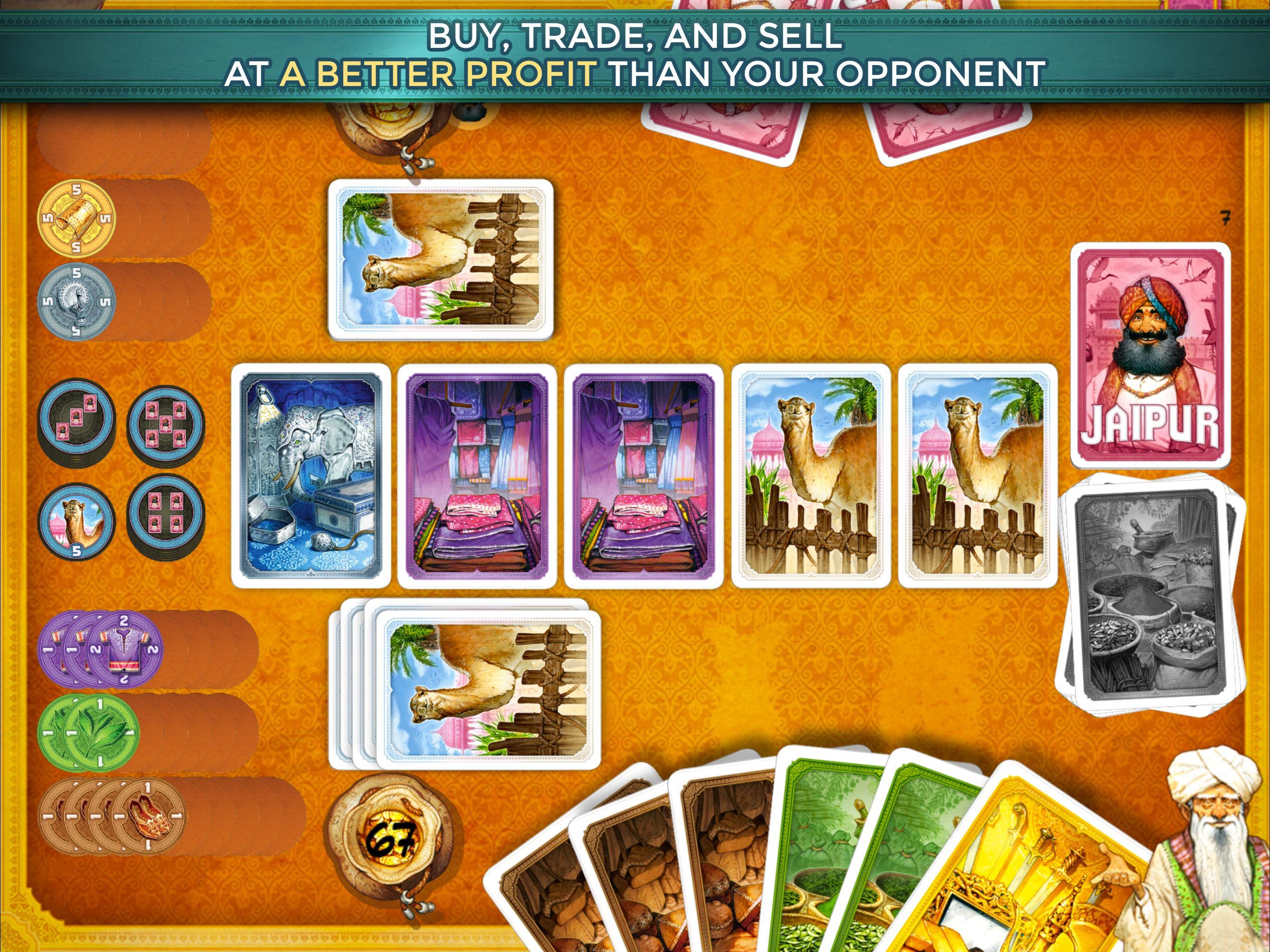 Jaipur: A Card Game of Duels Game Screenshot