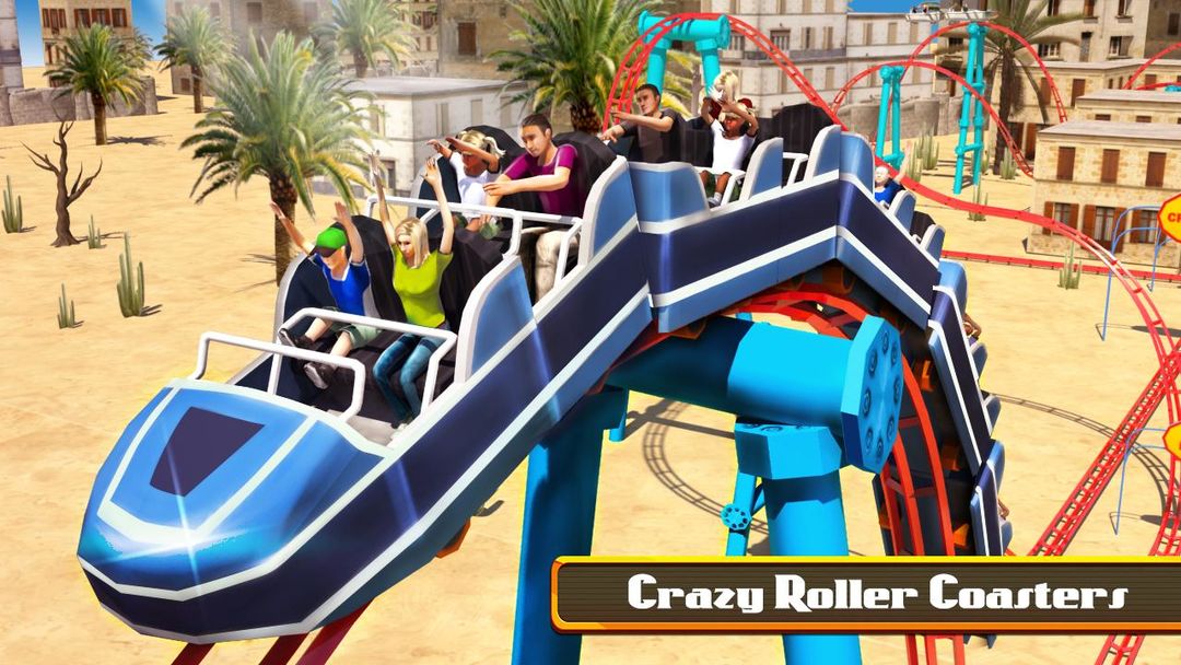 Roller Coaster Games 게임 스크린 샷