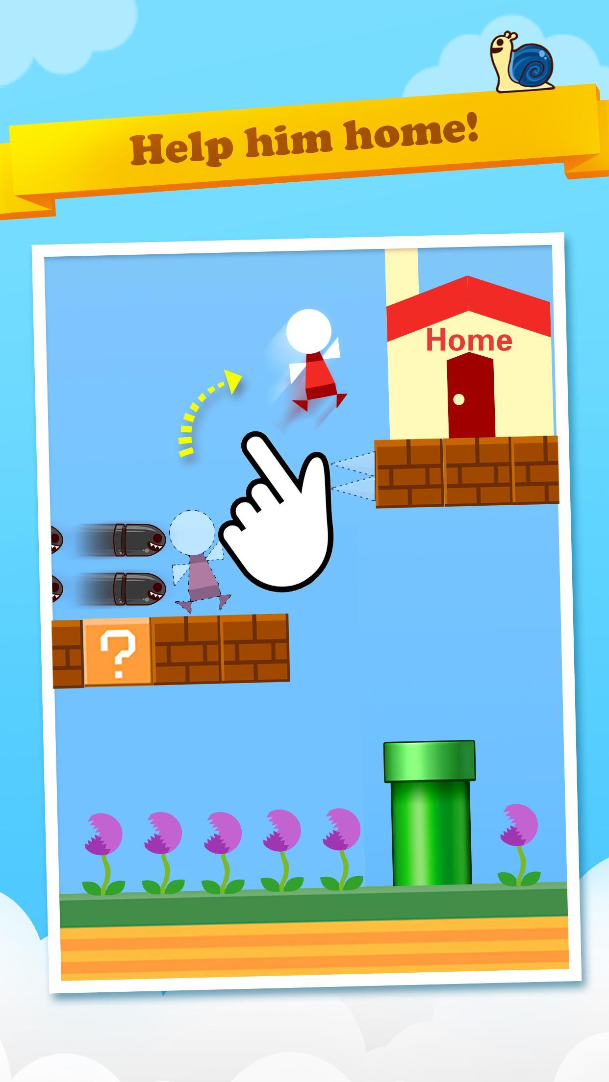 Mr. Go Home - Clever Brain! Game Screenshot