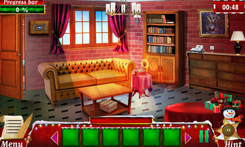 Santa Homecoming Escape Game Screenshot