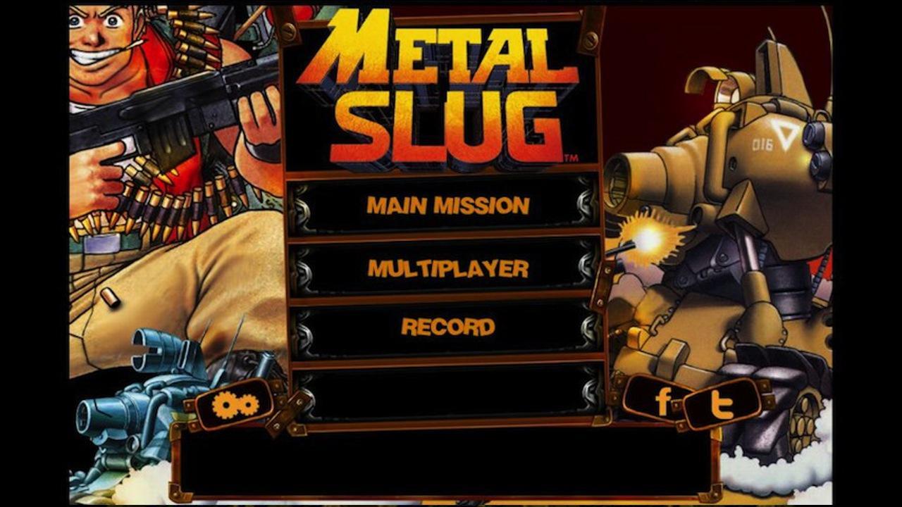 METAL SLUG ภาพหน้าจอเกม