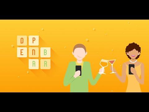 Screenshot of the video of Open Bar!