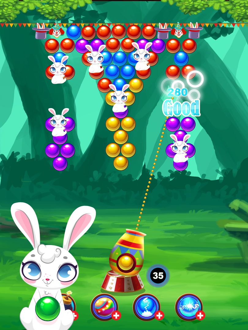 Screenshot of Bubble Bunny Shooter