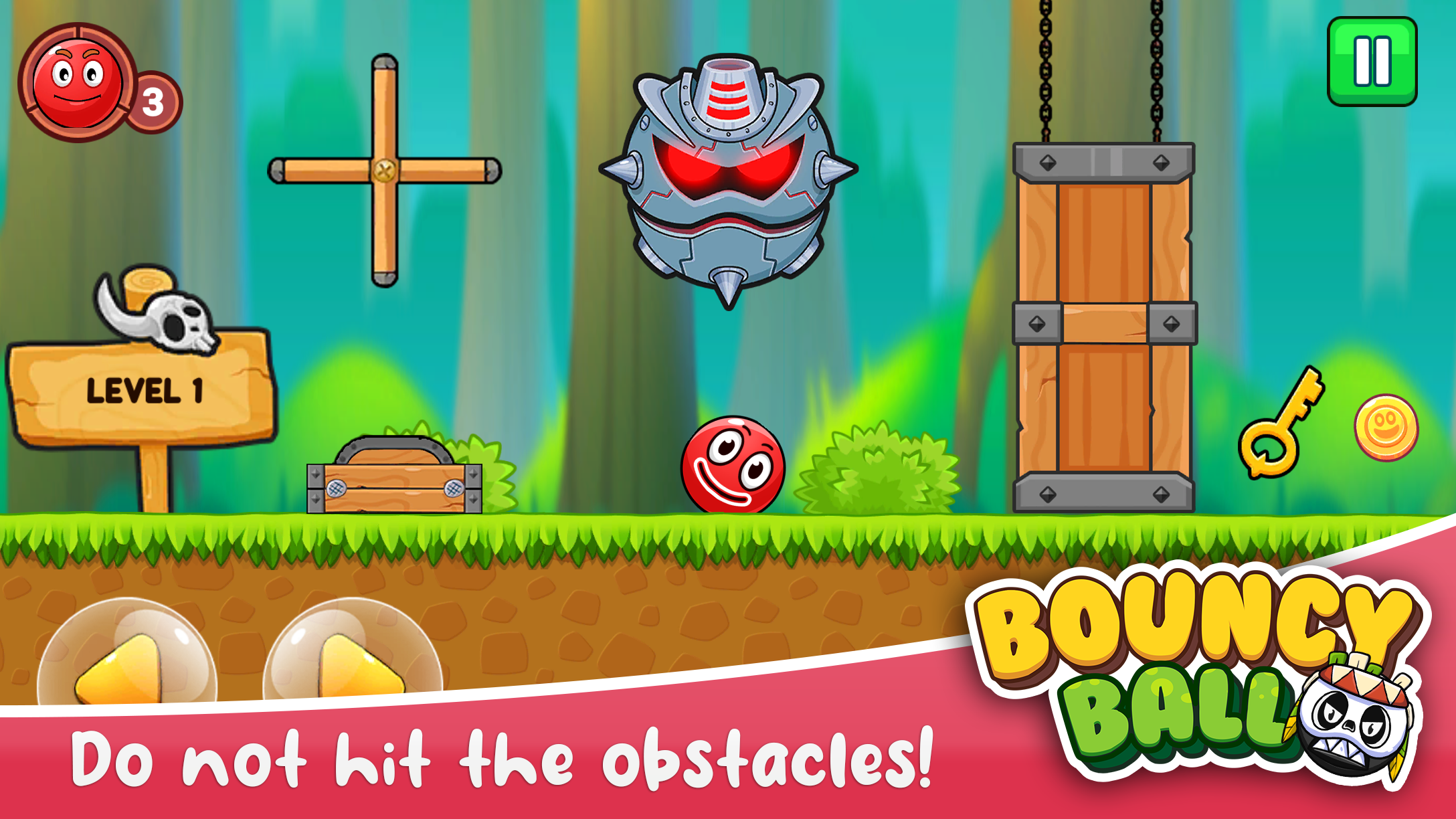 Скриншот игры Bouncy Jump Ball