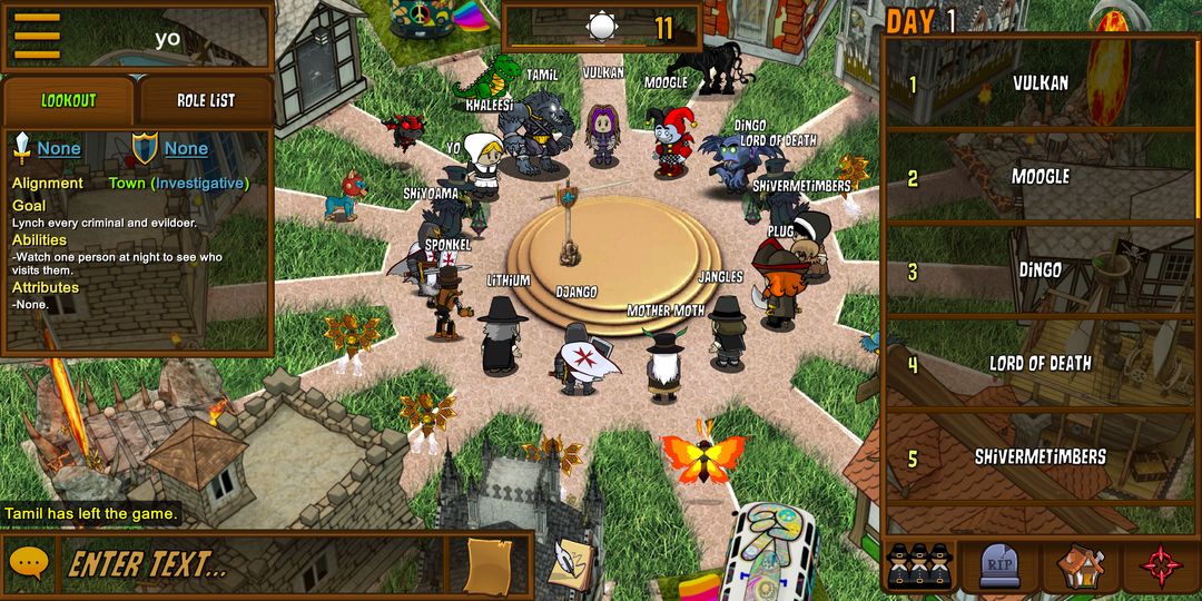 Screenshot of Town of Salem - The Coven