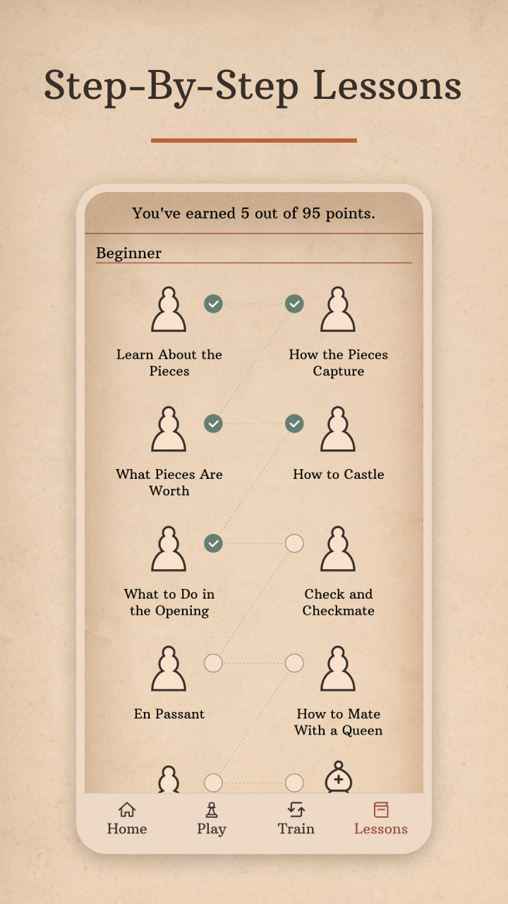 Learn Chess with Dr. Wolf Game Screenshot