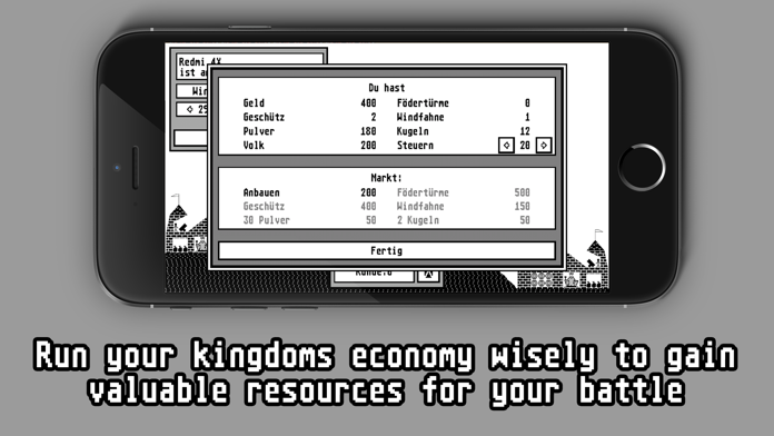 Ballerburg Online Game Screenshot