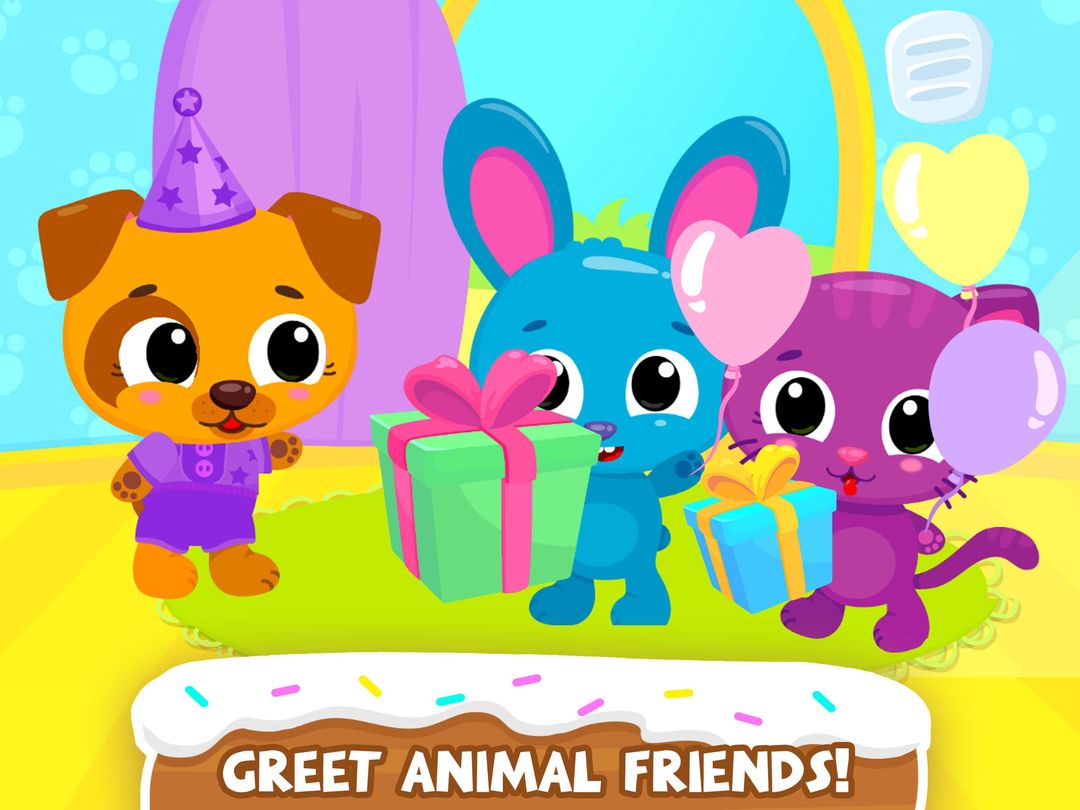 Cute & Tiny Birthday - Baby Pet Party ภาพหน้าจอเกม