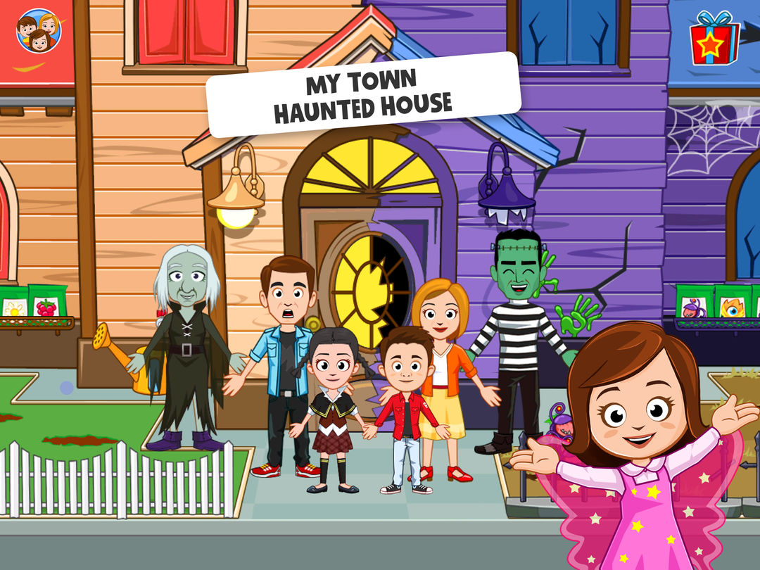 My Town Halloween - Ghost game screenshot game
