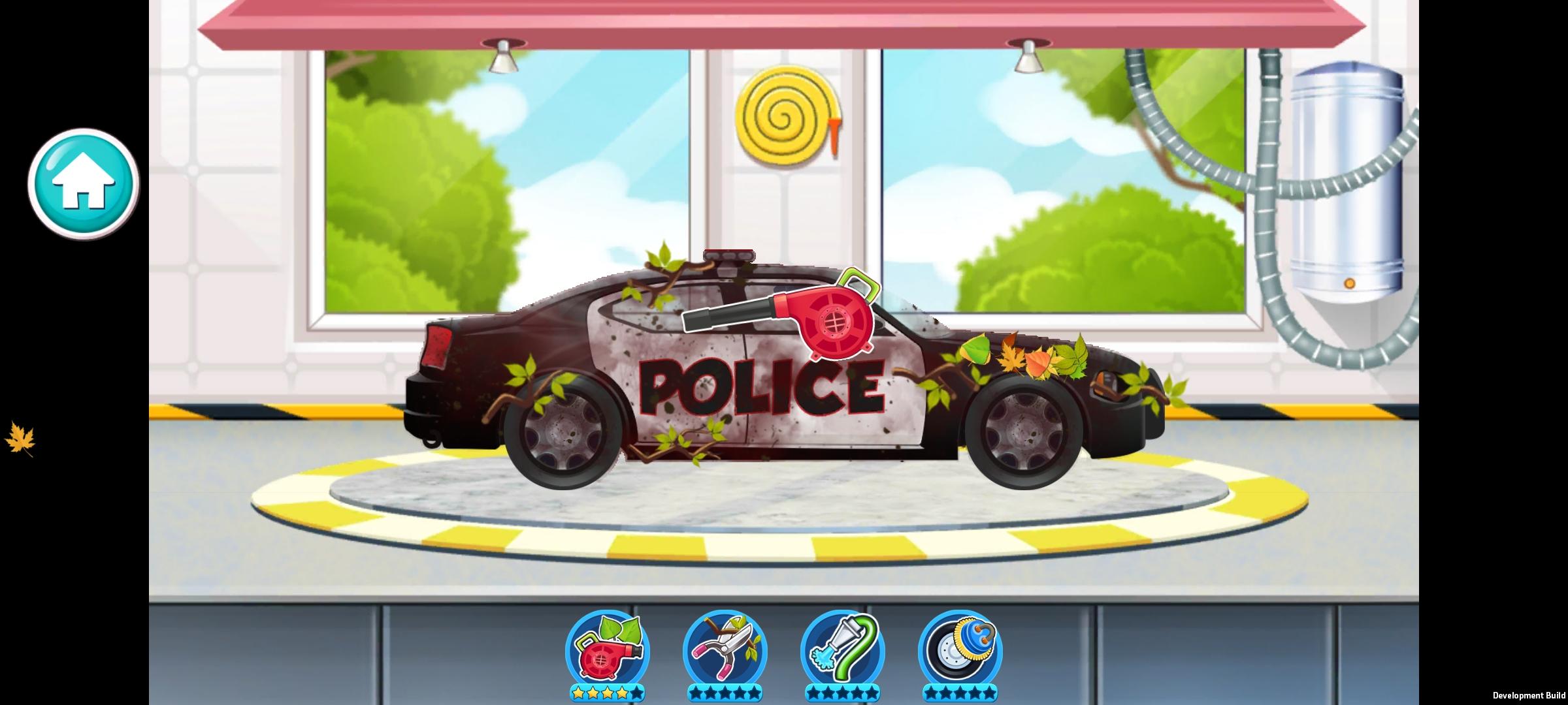 Speedy Car Service Point Game Screenshot