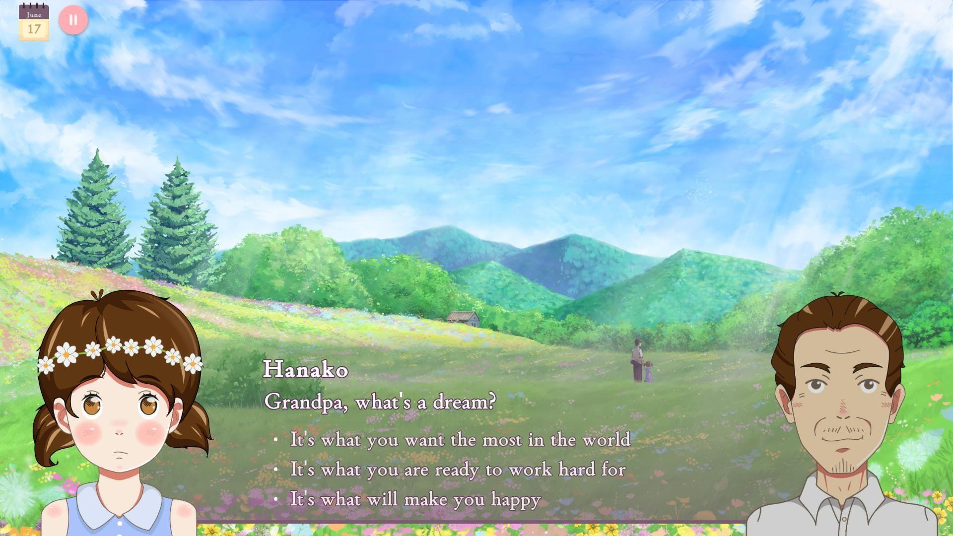 Screenshot of Hanako's Flower Shop