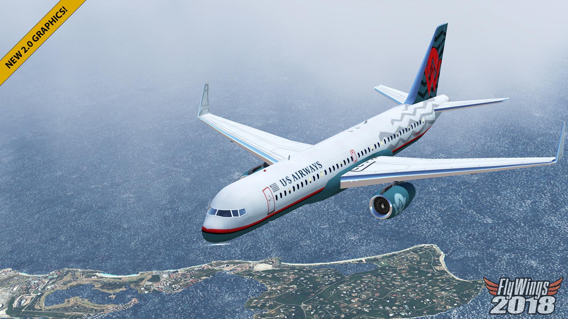 Flight Simulator 2018 FlyWings 遊戲截圖