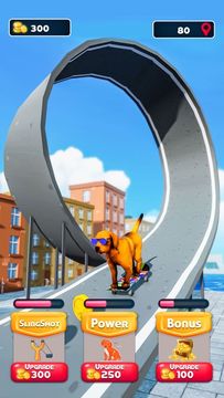 SlingShot Dog Stunts Game 遊戲截圖