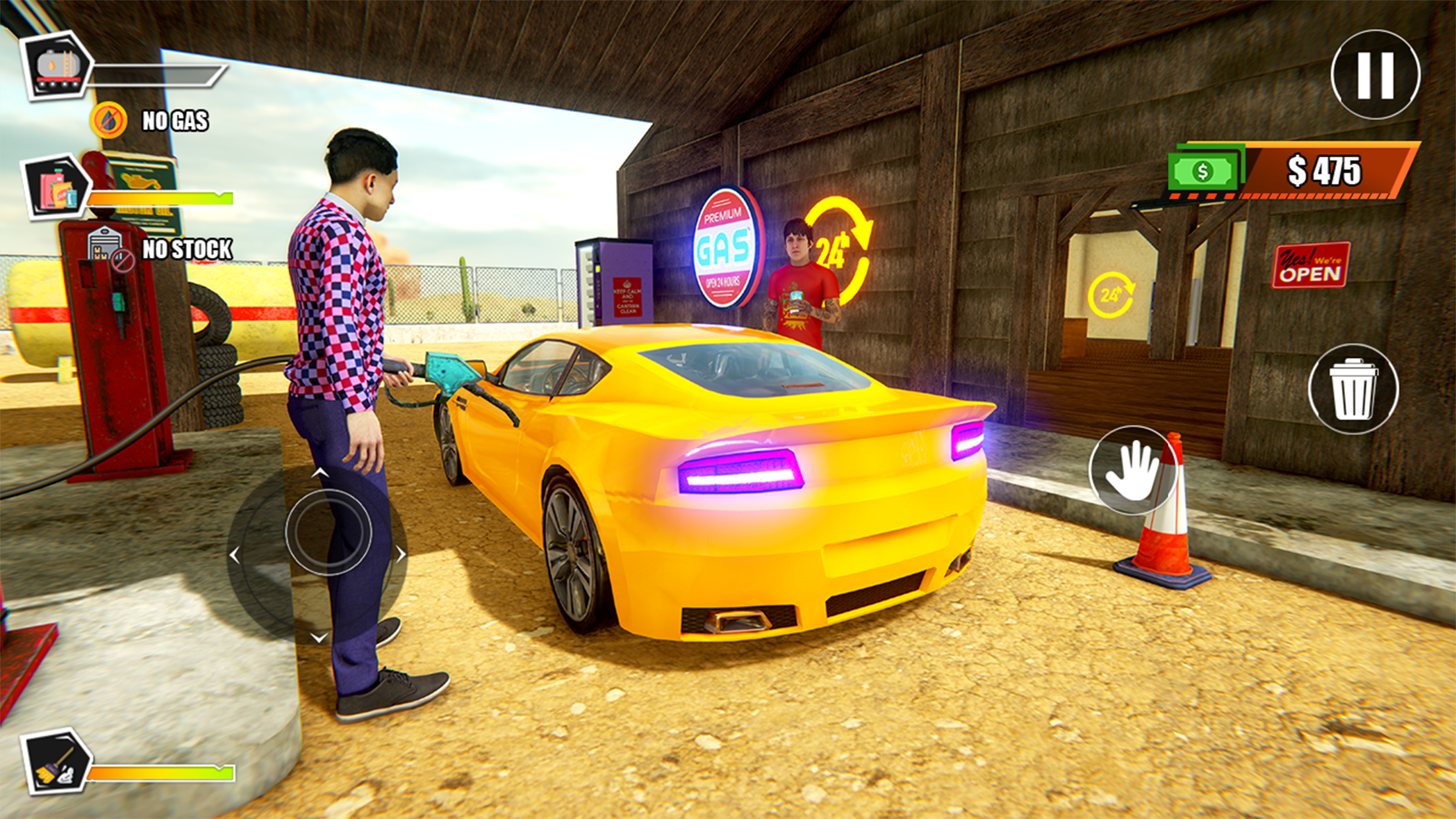 Screenshot 1 of Gas Station Simulator Car Wash Game 0.7.3