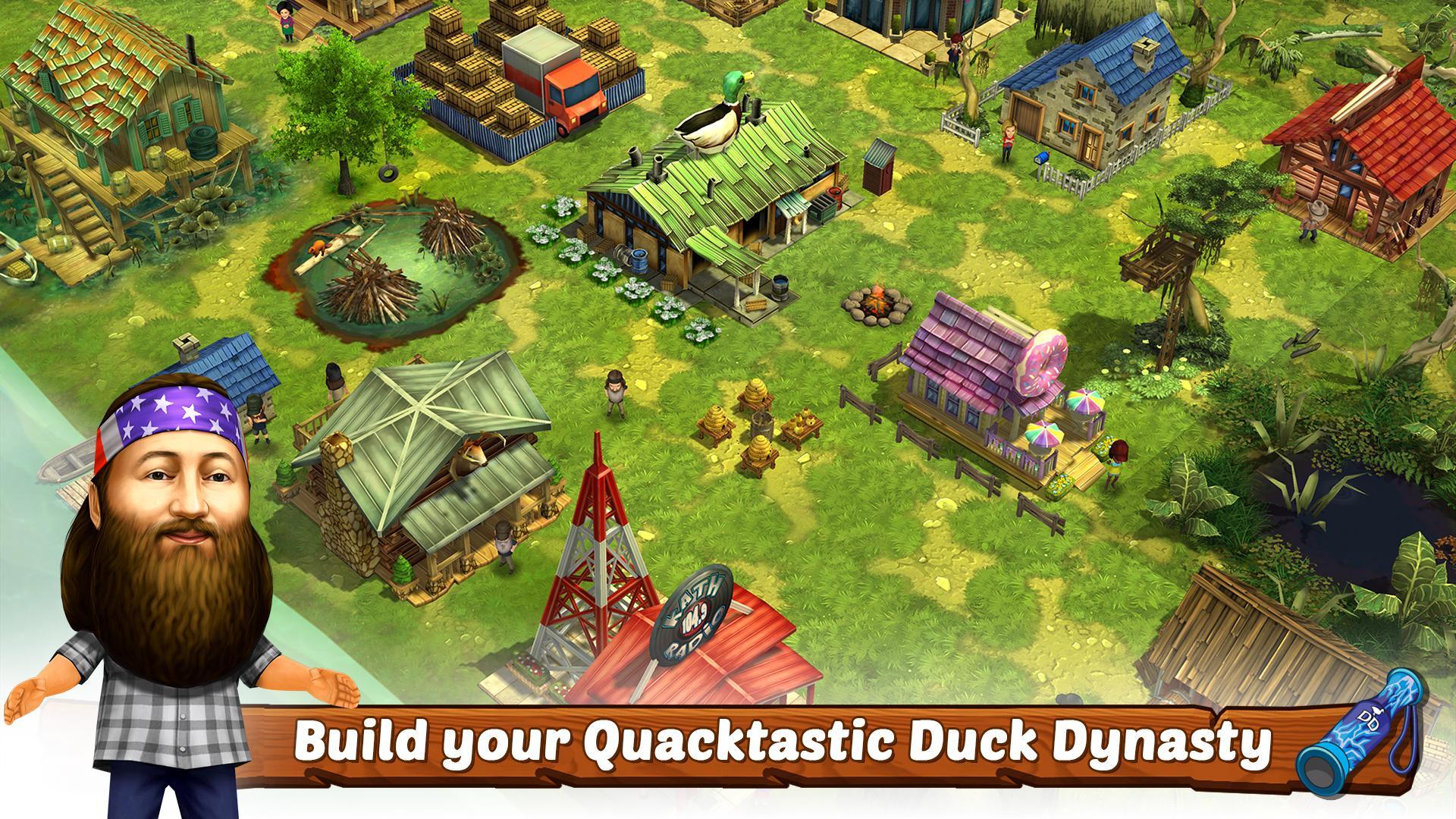 Duck Dynasty ® Family Empire ゲームのスクリーンショット