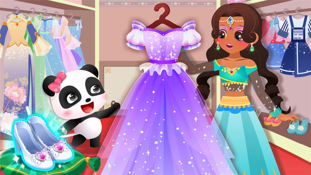 Screenshot of Little Panda: Princess Makeup