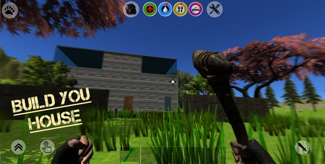 Rustland - Last Day Survival and Craft Island 3D screenshot game