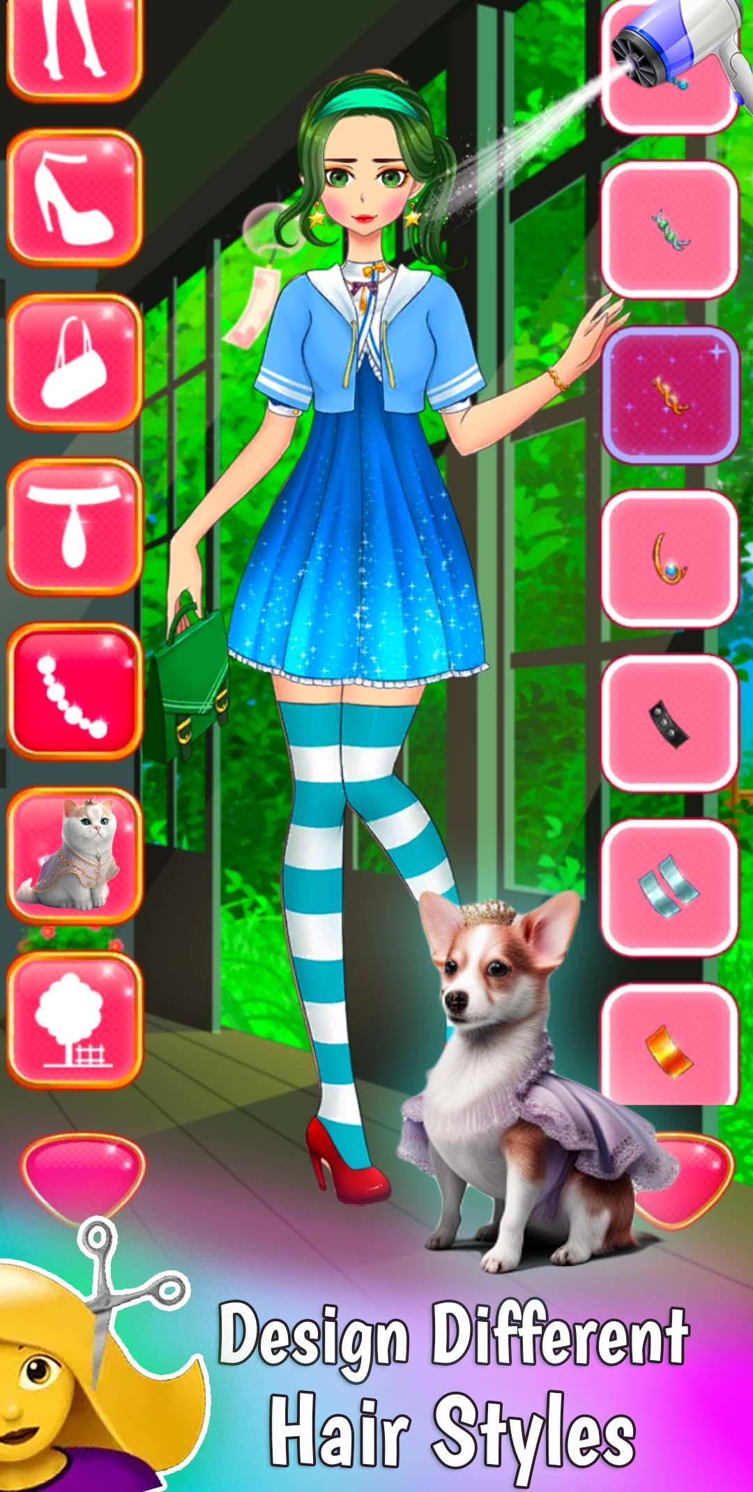 Cuplikan Layar Game Princess Show : Fashion Game