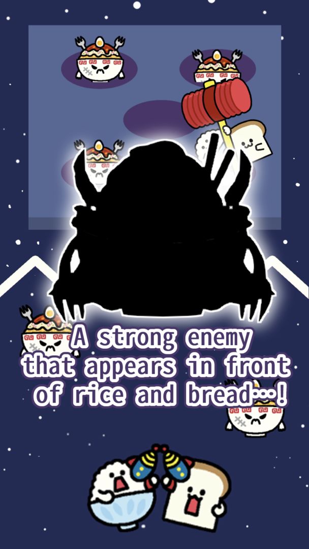 Rice vs Bread screenshot game