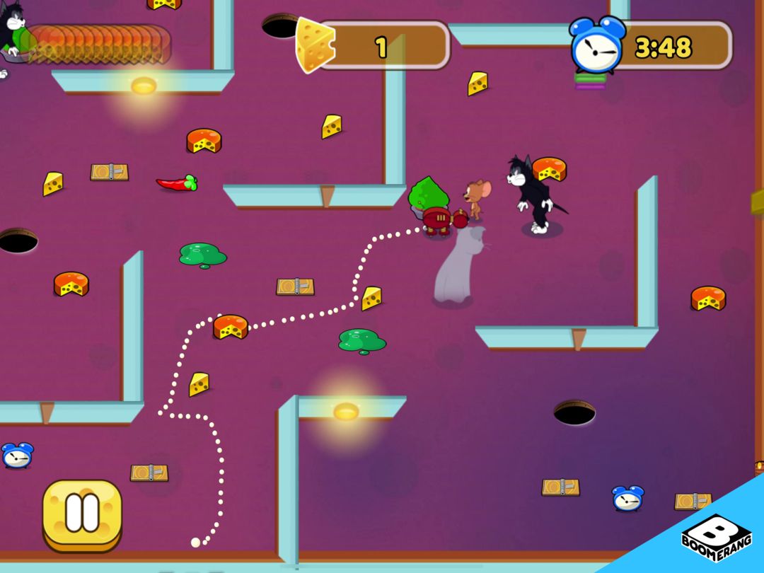 Tom & Jerry: Mouse Maze screenshot game