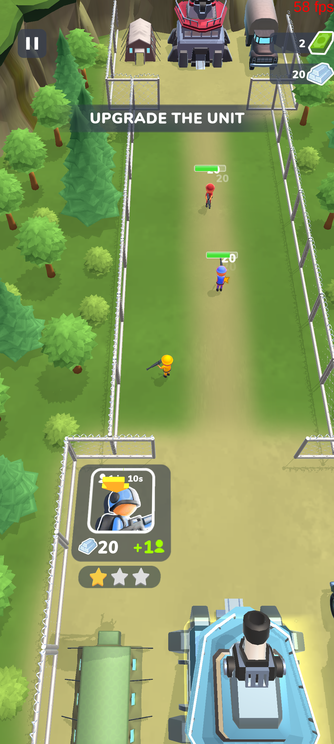Screenshot of Army Warfare