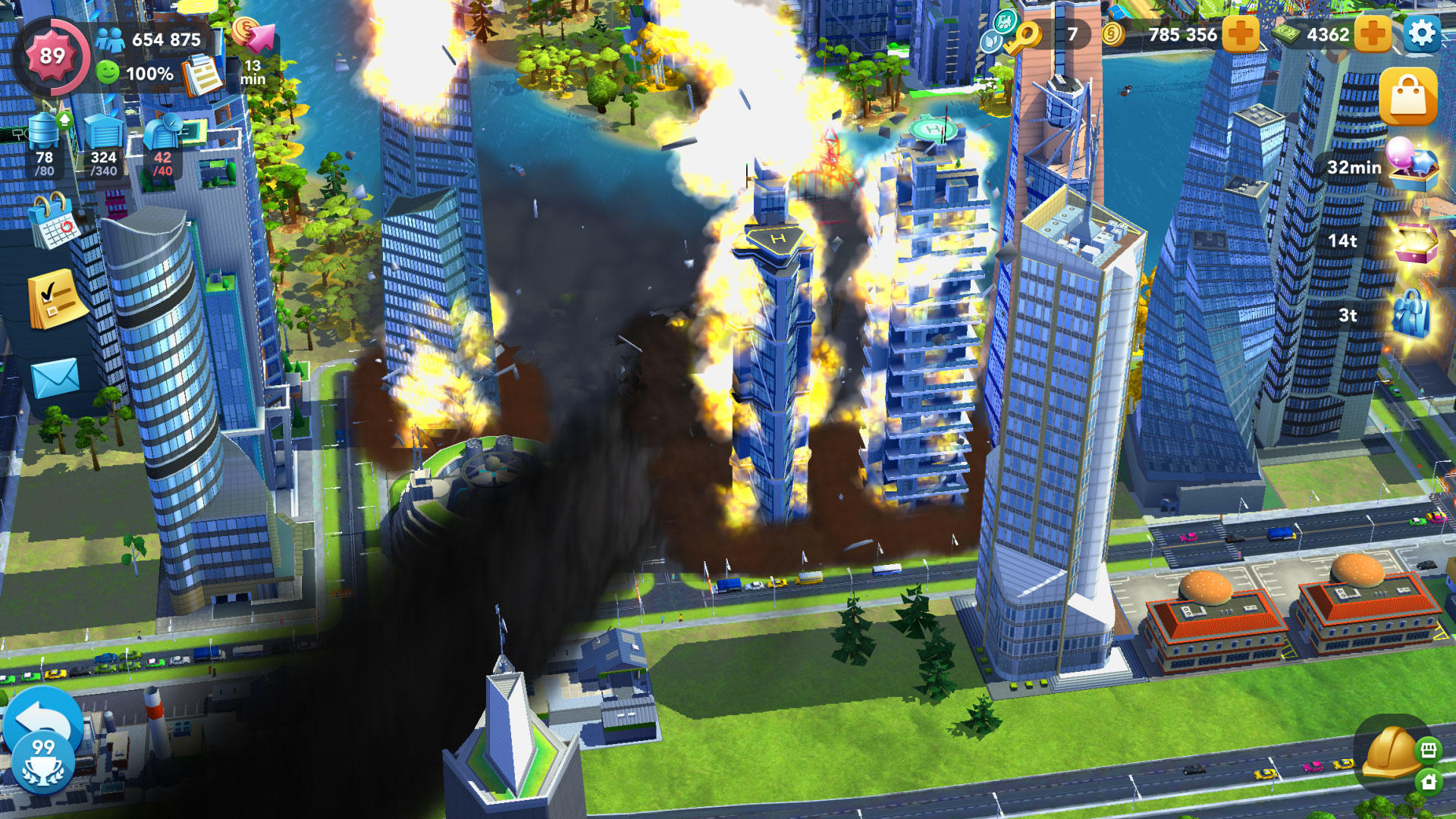 SimCity BuildIt Game Screenshot