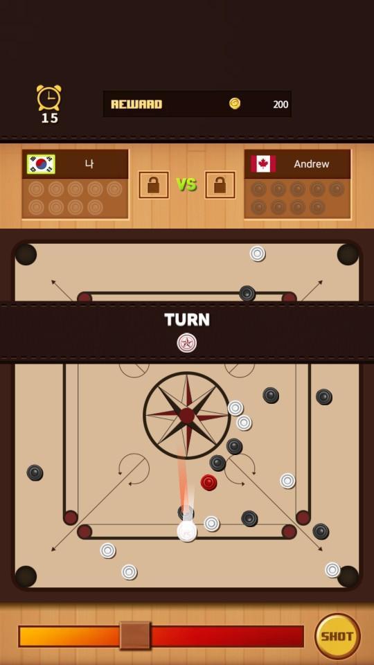 Carrom Champion Game Screenshot