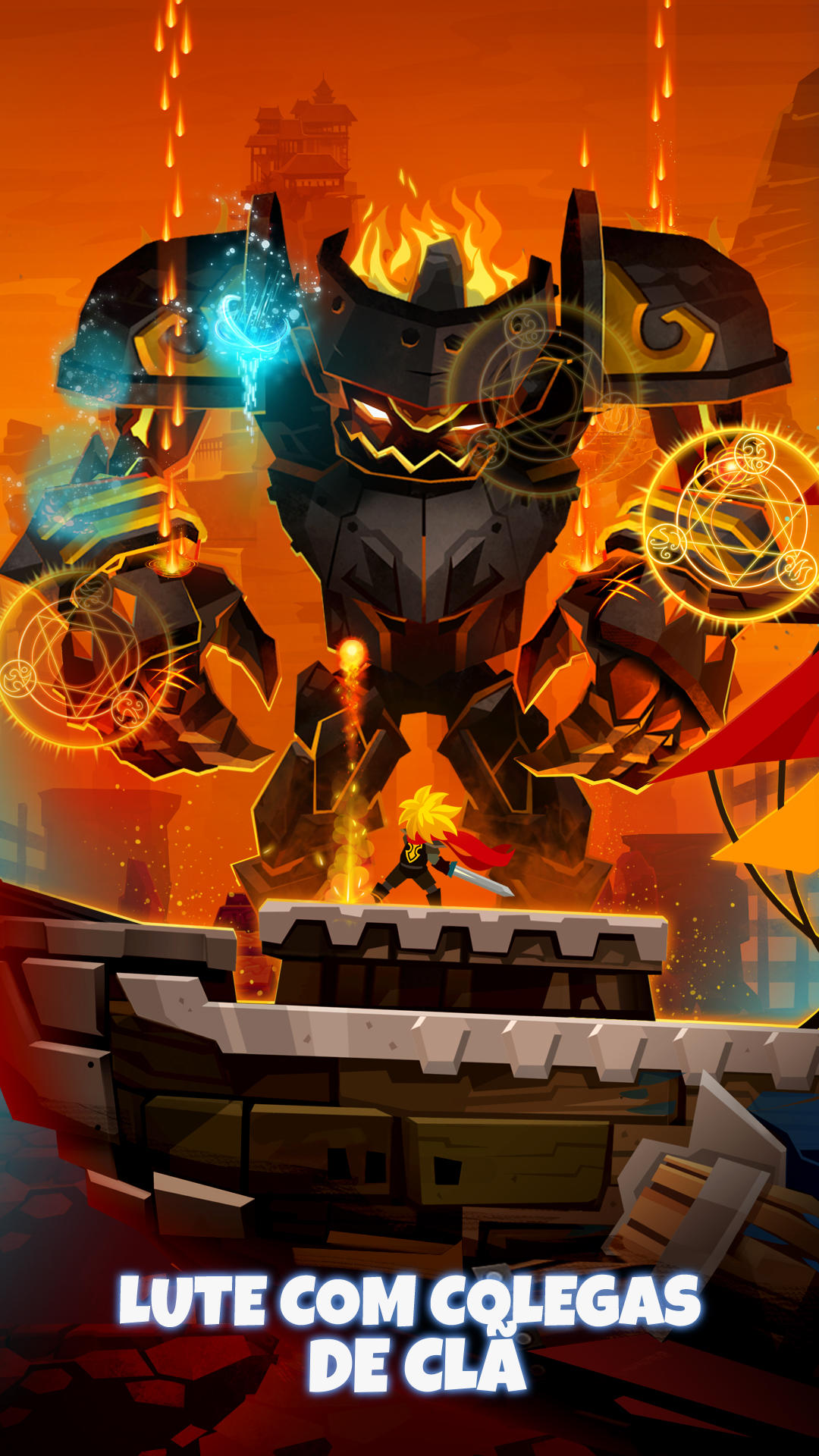 Captura de Tela do Jogo Tap Titans 2 - jogo de click
