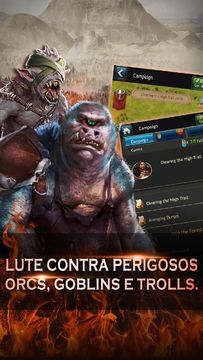 Captura de Tela do Jogo Elfos vs anões