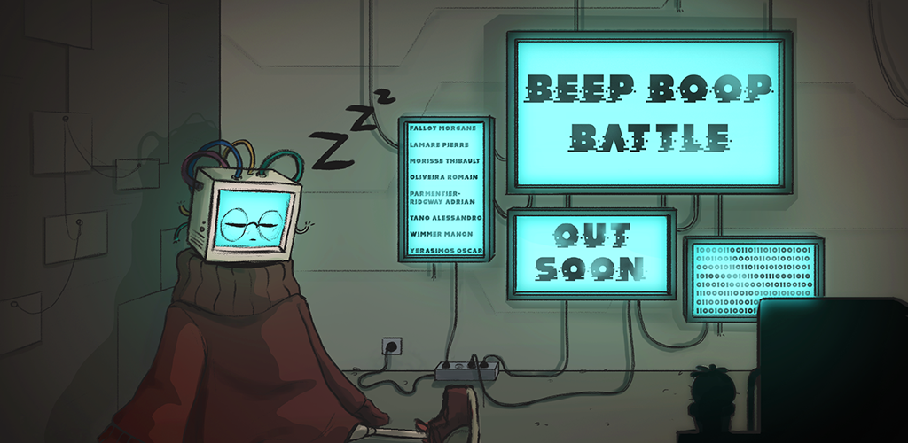 Screenshot of the video of Beep Boop Battle