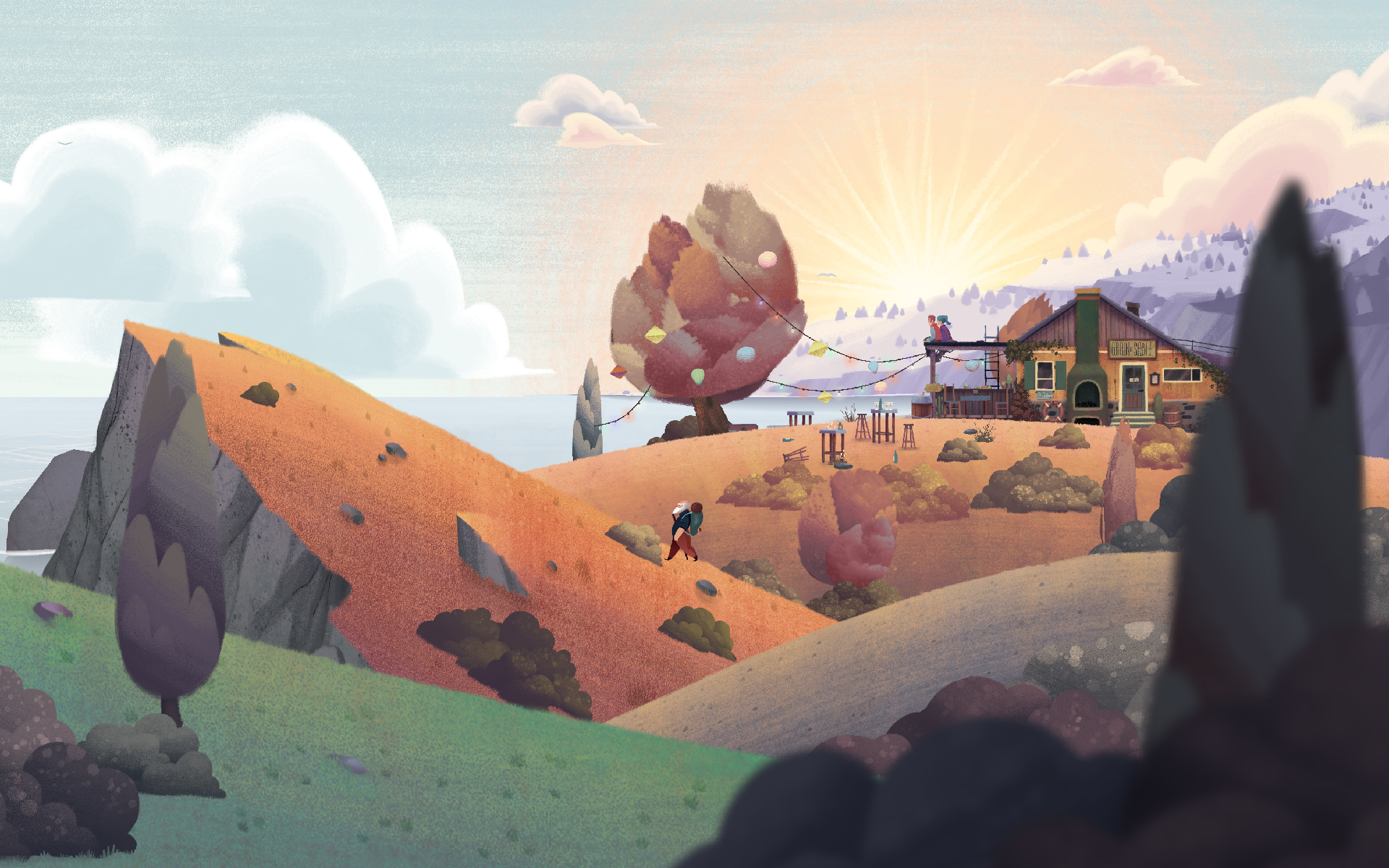 Old Man's Journey Demo Game Screenshot