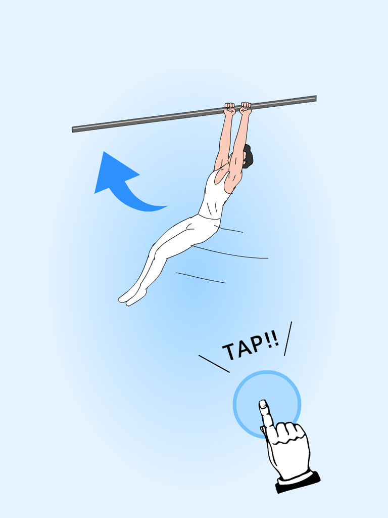 Crazy Horizontal bar Game Screenshot