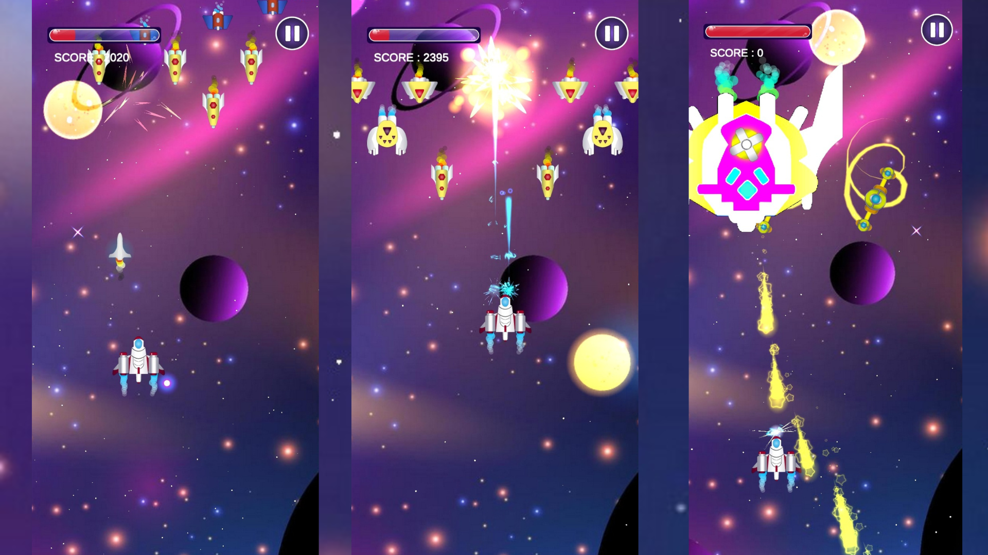 Скриншот игры Galaxy Battleship - Aliens War