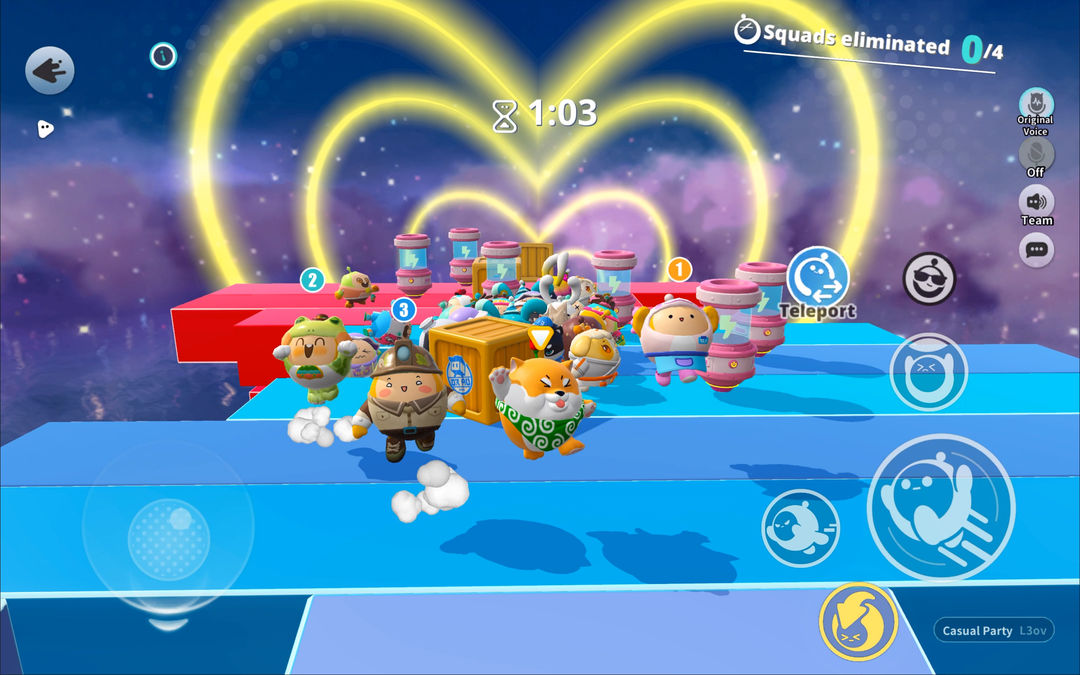 Screenshot of Eggy Party: Trendy Party Game