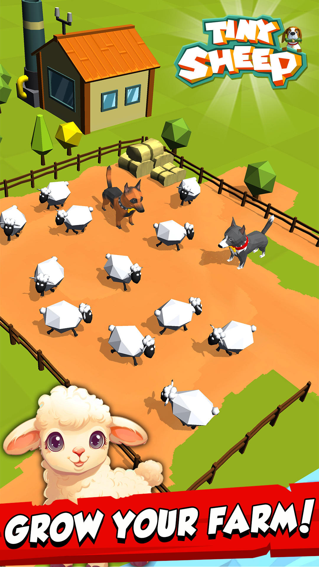 Tiny Sheep Tycoon - Idle Wool Game Screenshot