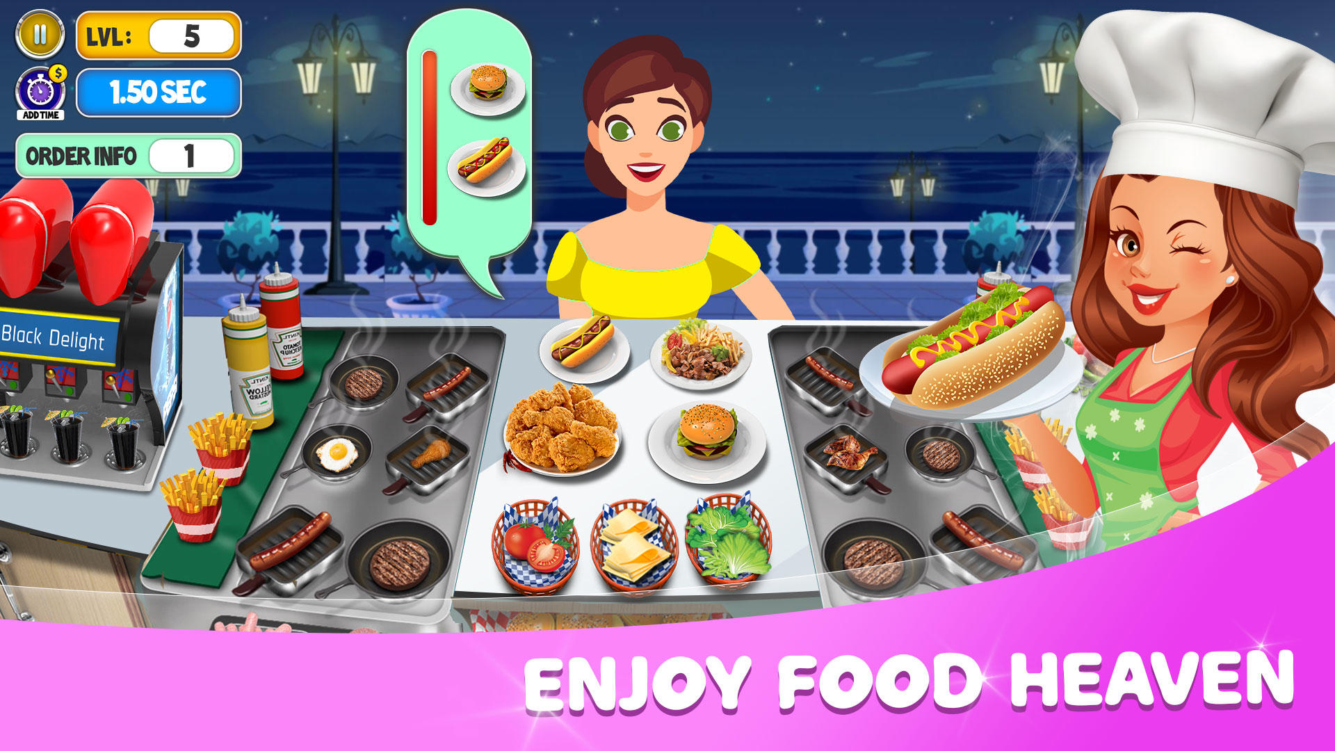 Chef Cooking Games 3D Offline Game Screenshot