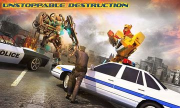 Robot Car Hero Sim 3D Game Screenshot