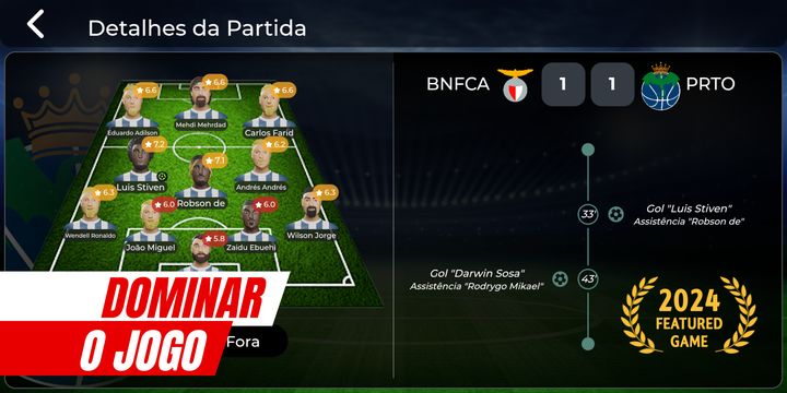 Screenshot 1 of Agente de Futebol Profissional 1.1.4