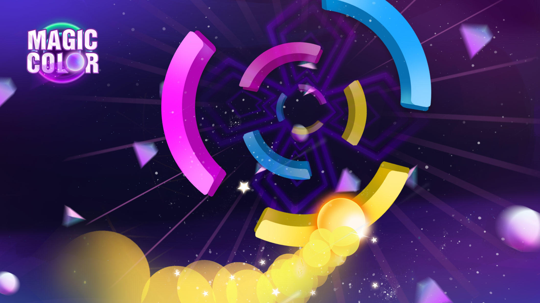 Screenshot of Magic Color: Space Transit