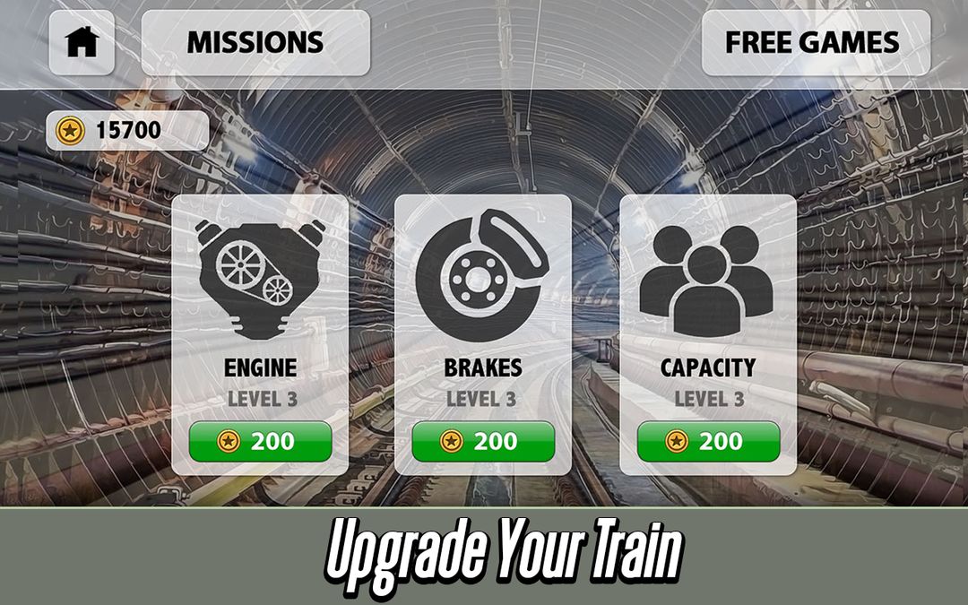 런던 지하철 : 기차 시뮬레이터 게임 스크린 샷