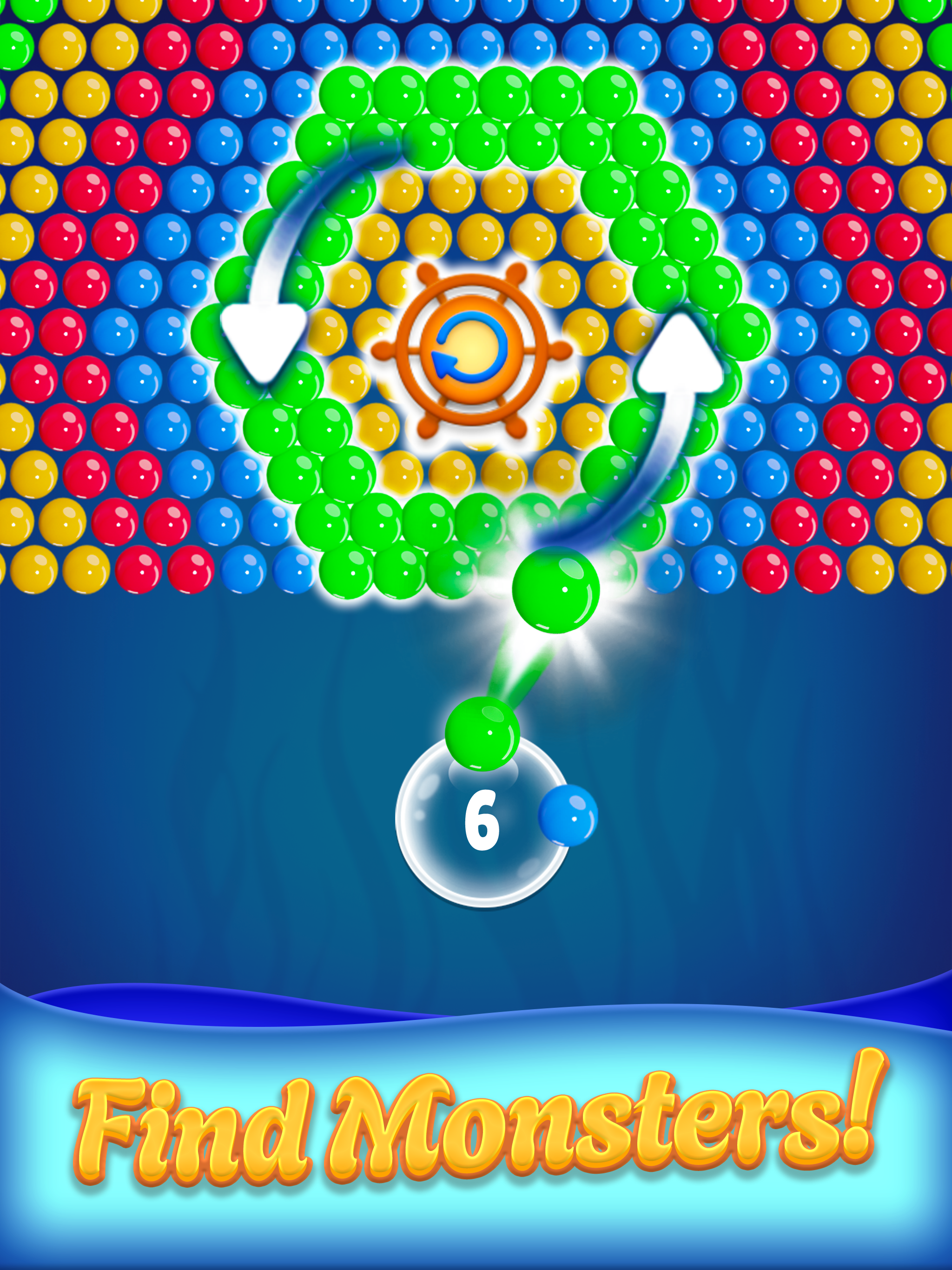 Bubble Paradise Game Screenshot