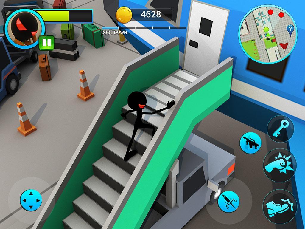 Super Shadow Airport Escape 3D Game Screenshot