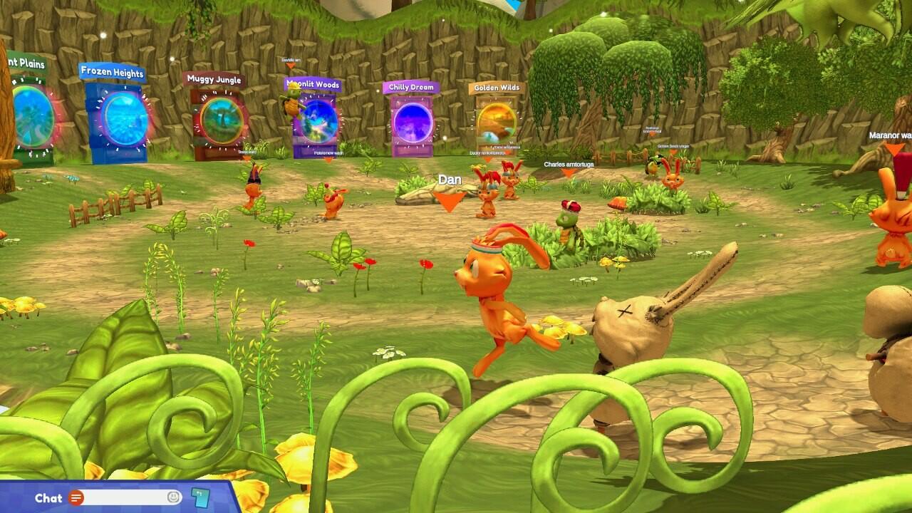 Screenshot of Running Fable