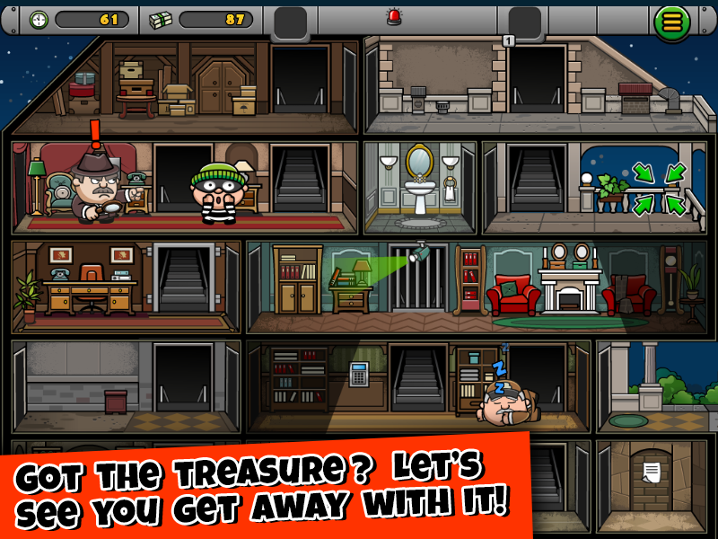 Bob The Robber 4 ภาพหน้าจอเกม