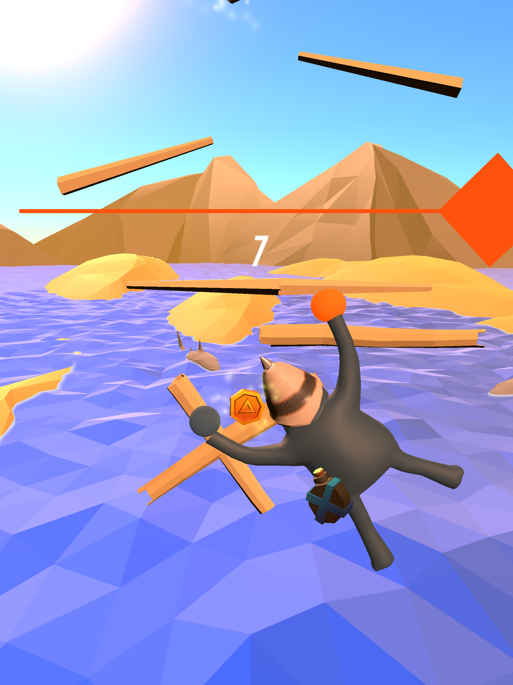 Clumsy Climber Game Screenshot