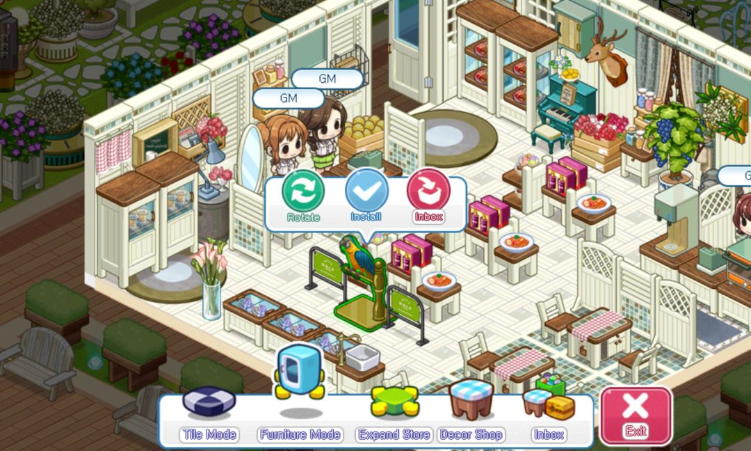 Screenshot of My Store